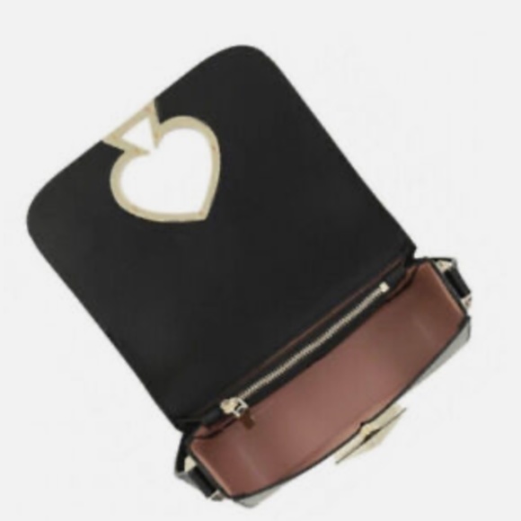 (LIKE NEW) Authentic Kate Spade Nicola Twist Lock Purse (Black and Pink) - Picture 2 of 6